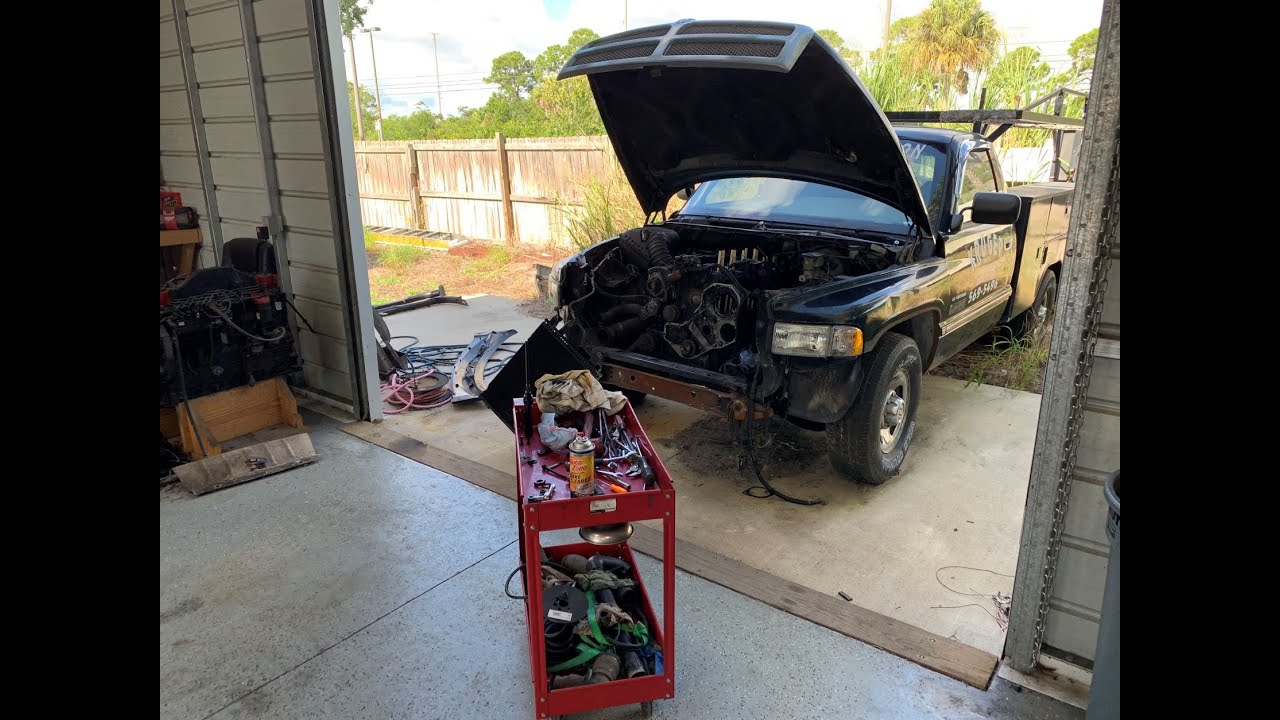 95 cummins KDP / tappet cover repair