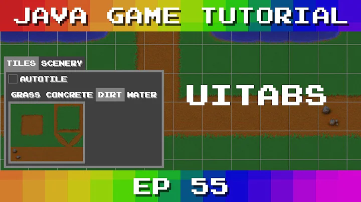Java Game Tutorial: Ep 55 - UITabs