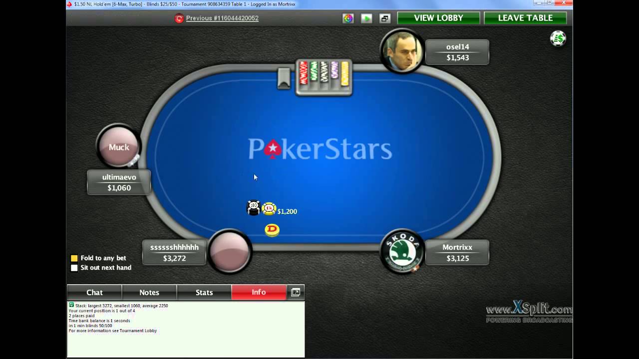 site oficial pokerstars