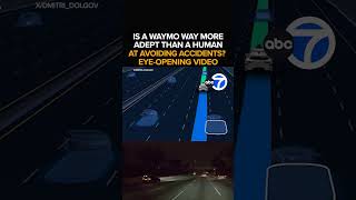 Waymo self-driving taxi avoids crash on California highway, dashcam video shows