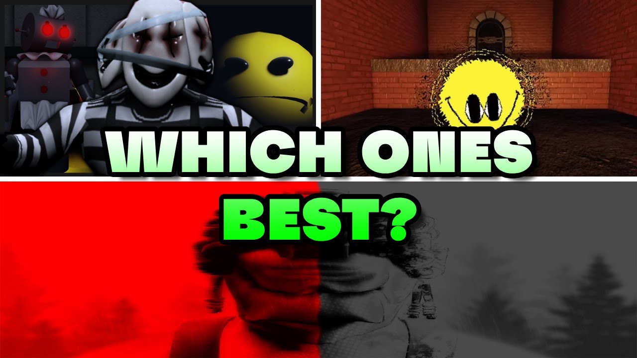WE PLAYED THE SCARIEST ROBLOX GAMES