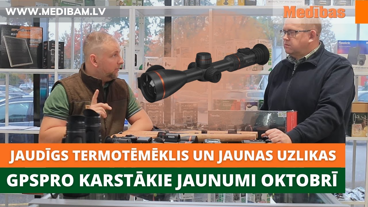 Jaudīgs termotēmēklis un jaunas tēmēkļa uzlikas! Karstākie GPSPRO jaunumi oktobrī