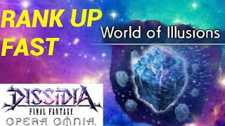 RANK UP FAST! Guide ~ Dissidia Final Fantasy: Opera Omnia