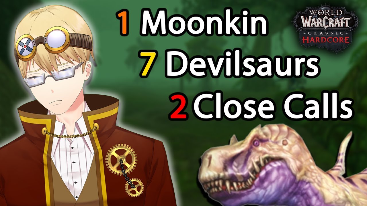 A Journey To Hardcore WoW's BEST Leveling Zone - Hardcore WoW Balance Druid Edition