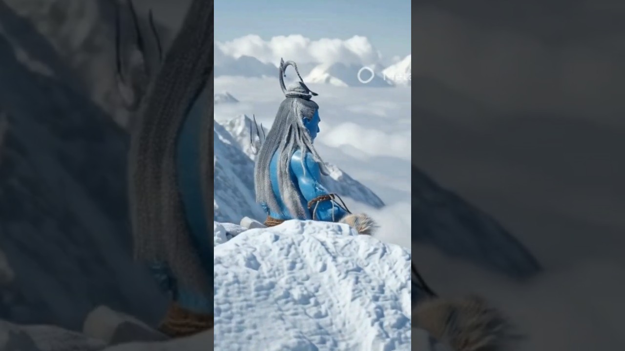 Adi Yogi in Deep Meditation ❄️🕉️ | Himalayan Silence | Lord Shiva Energy