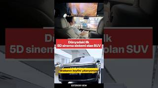 Dünyanın ilk 5D sinemalı arabası! #araba #car #teknoloji #tech #shorts