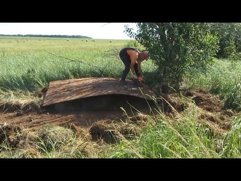 Нашли лист металла на 300 кг при поиске новых хабарных мест