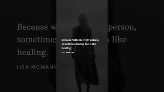 Sometimes kissing isn’t just romance—it’s healing. 💔❤️ #lisamcmann #emotionaltouch