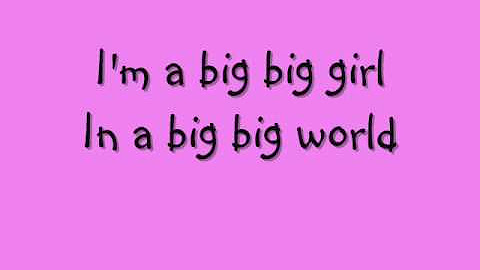 Fergie big girls don't cry. Биг биг герл песня. I am a big big girl текст. Big big world перевод. Big's big world.