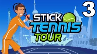 Stick Tennis Tour - Gameplay Walkthrough Part 3 - Exhibition: Robson [Challenges] (iOS, Android) screenshot 5