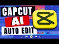 CapCut AI Auto Edit Transcript Feature | Step By Step Tutorial