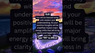 1111 Angel Number guidance of Blessing & Healing #lawofattraction #manifestation #affirmations