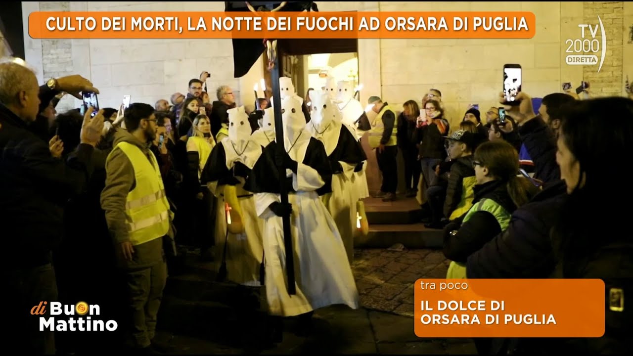 Di Buon Mattino (Tv2000) - Culto dei morti: la notte dei fuochi a Orsara di Puglia