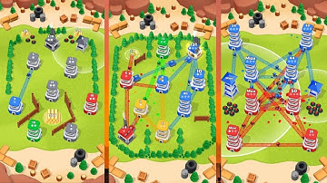 Tower War All Levels Gameplay Android, iOS Game Level 521-541
