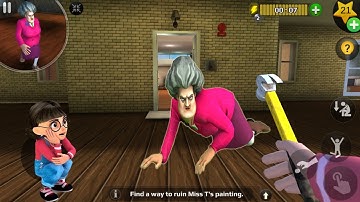 Scary Teacher 3D Squid Game New Update fun video everyday New Levels (Android,iOS) part 88