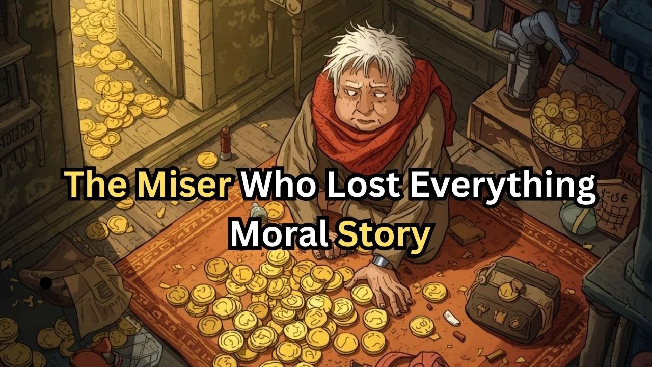 The Miser Who Lost Everything | Moral Story