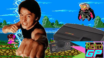 JACKIE CHAN Action Kung Fu on the TurboGrafx 16!! 1992 TG16 HuCard - Retro GP