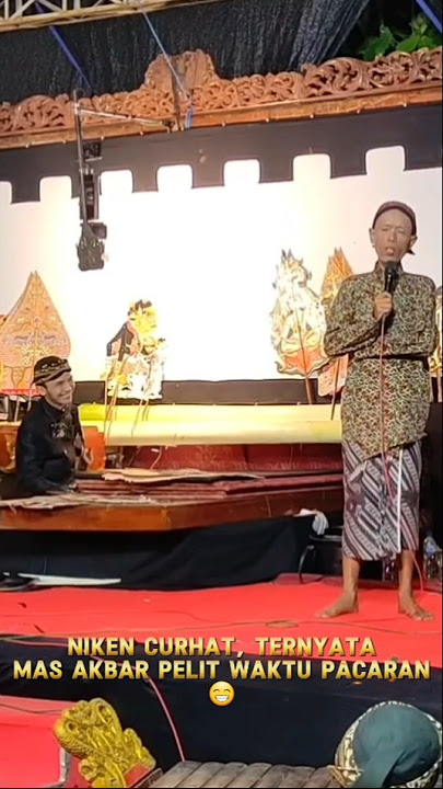 It turns out that Mas Akbar is stingy😁 #leather puppet #puppeteerakbar