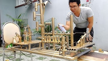 Cách Làm Guồng Nước Version Vàng Gold Kết Hợp Nhạc Cụ Dân Tộc