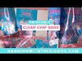 Printable Clear Chip Bags Transparency Film -Laminate Treat Bags |Clear Candy Wrapper Treat Bag