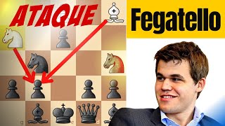 Cómo castiga Magnus Carlsen el Ataque Fegatello