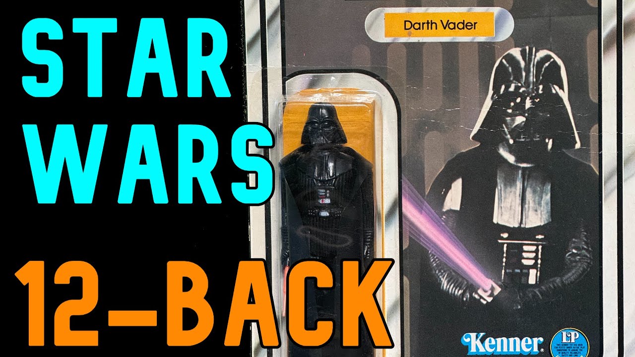 AFA60 オールドケナー Harbert ダースベイダー 12BK MOC Darth Vader 12 Back MOC Kenner Star Wars Action Figure from 1978