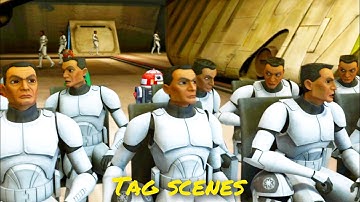 All clone trooper Tag scenes - The Clone Wars