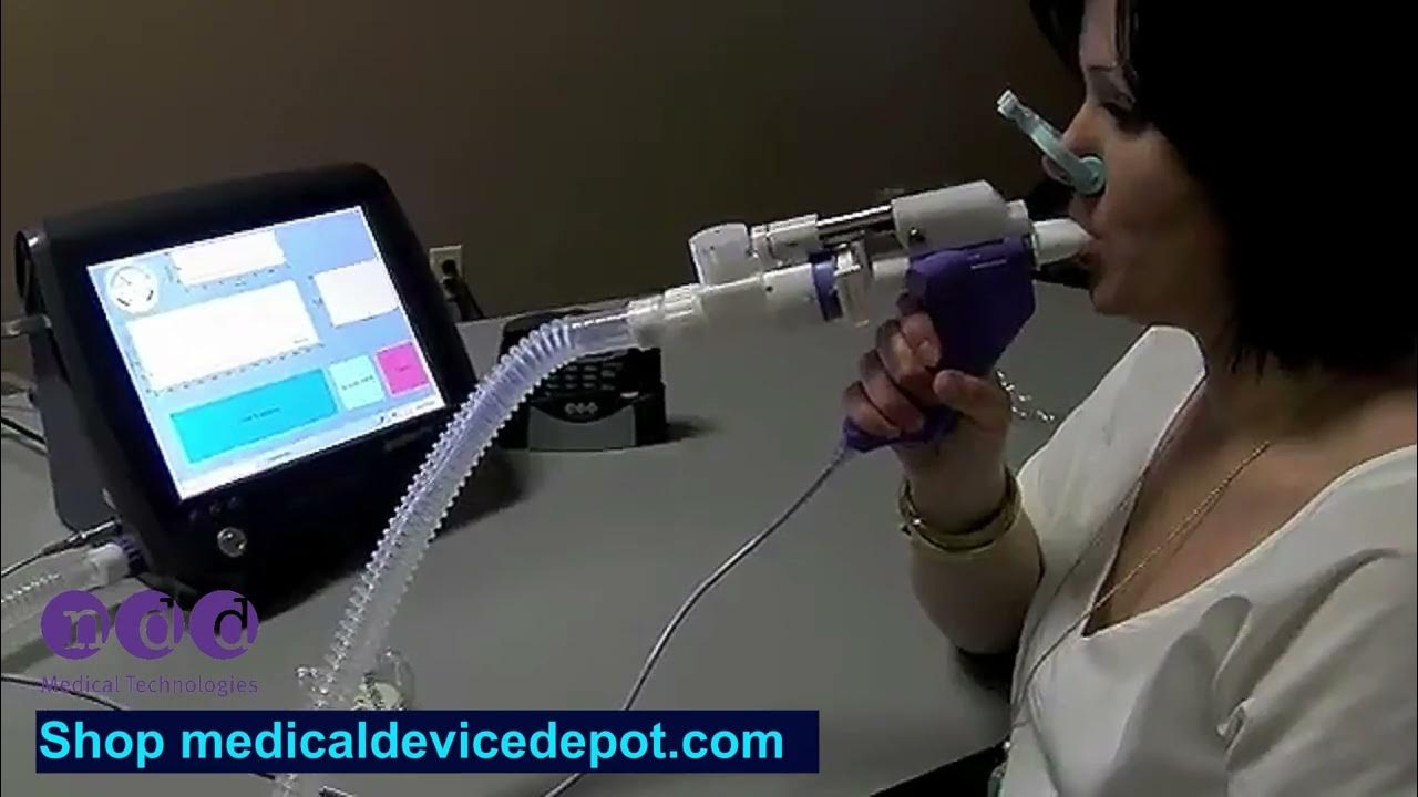 NDD EasyOne ProLab Spirometer YouTube