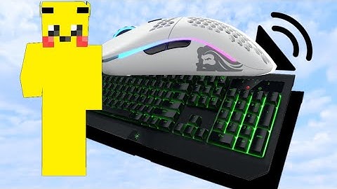 [500 FPS] Keyboard and Mouse Sounds ASMR | Cubecraft Bridge