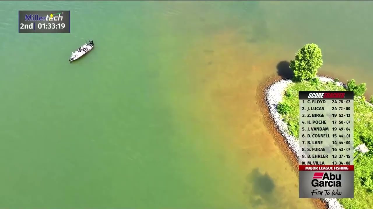 JT Kenney bass fishing lesson 101: Drone view of shallow fishing