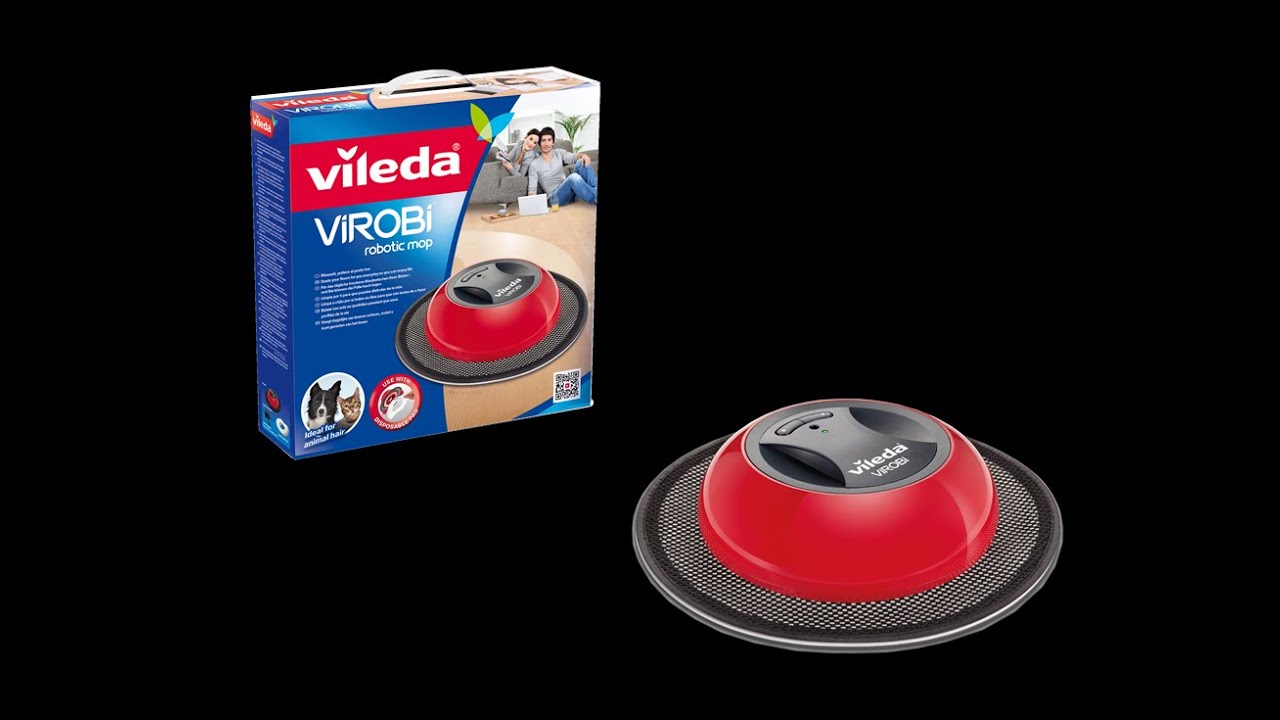 Vi2 Robi Robot Dépoussiérant Virobi – Vileda Virobi Slim Robot – HRXXA