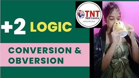 Conversion & Obversion || Logic || +2 Arts || CHSE Odisha Board || 12th class || class-12 || +2 ||