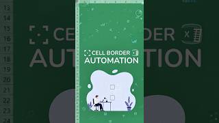 Auto Borders in Excel 🔥 No Manual Work Needed