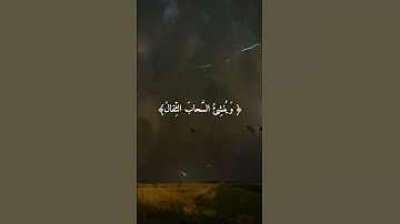 سورة ألرعد ( هو الذي يريكم البرق خوفا وطمعا ) القارئ محمد اللحيدان