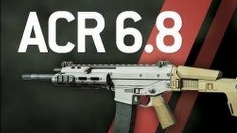 MW3 - ACR 6.8 OverPowered Weapon (The Best Assault Rifle?!?)