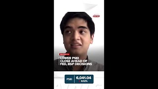 Information Lower PSEi close ahead of FED, BSP decisions | ANC Guide