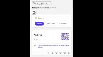 drop a pin on a location and share it with the world!  Trinity Trace QR to Native Google Maps App.