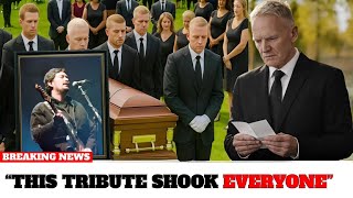Singer Chris Rea FUNERAL Sting Tribute is STUNNING