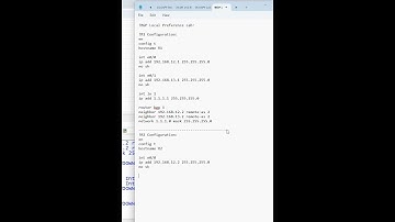 BGP Attribute Lab Part 20 | Networkforyou | CCNA #ciscoccna #ccnalab #shortsvideo #ciscoccnp  #cisco