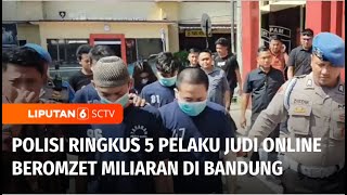 5 Tersangka Promosi Judi Online Dibekuk, Modusnya Streamer Judi Slot Selalu Menang | Liputan 6