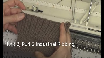 Knit 2, Purl 1 Industrial Ribbing by Diana Sullivan