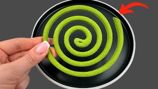 Get rid of mosquitoes FOREVER! Simply soak the mosquito coil