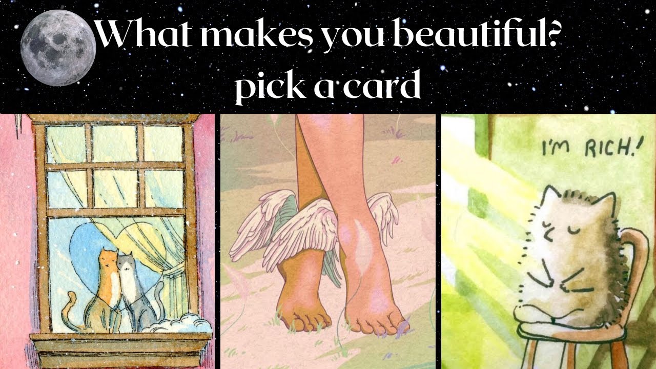 What makes you beautiful?🪞🪽 timeless pick a card tarot reading