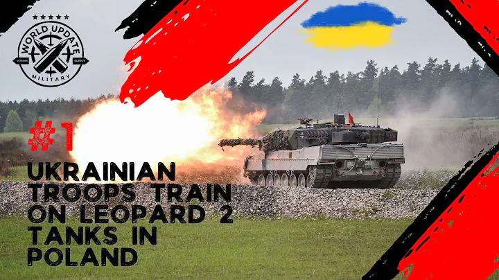 Ukrainian troops train on Leopard 2 tanks in Poland
