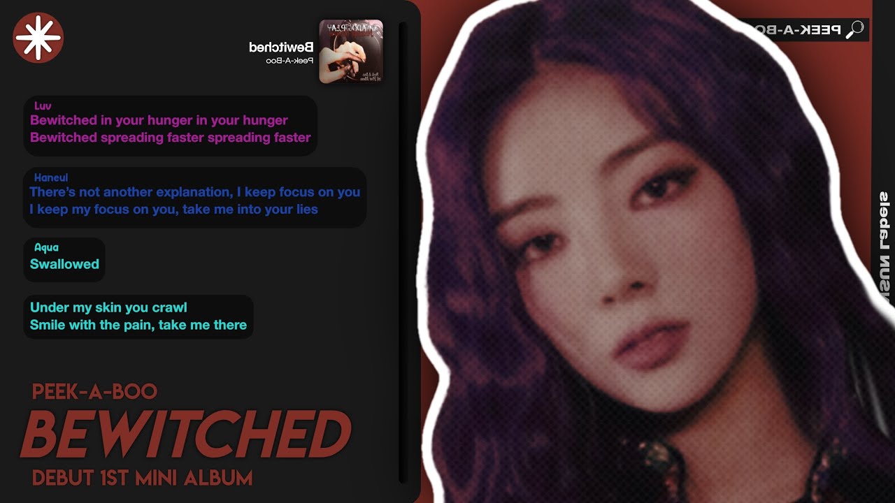 [Pre-Release Single] Peek-A-Boo (깍꿍) ; Bewitched❜ || (Color Coded English Lyrics + AI Cover) ✿