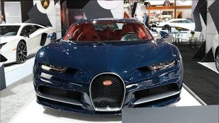 Bugatti Chiron U.S. Spec at 2017 New York Auto Show