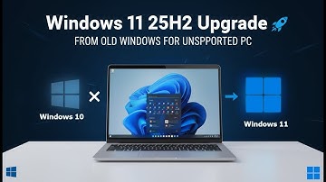 Windows 11 25H2: Upgrade from 24H2 Unsupported Hardware without TPM 2.0