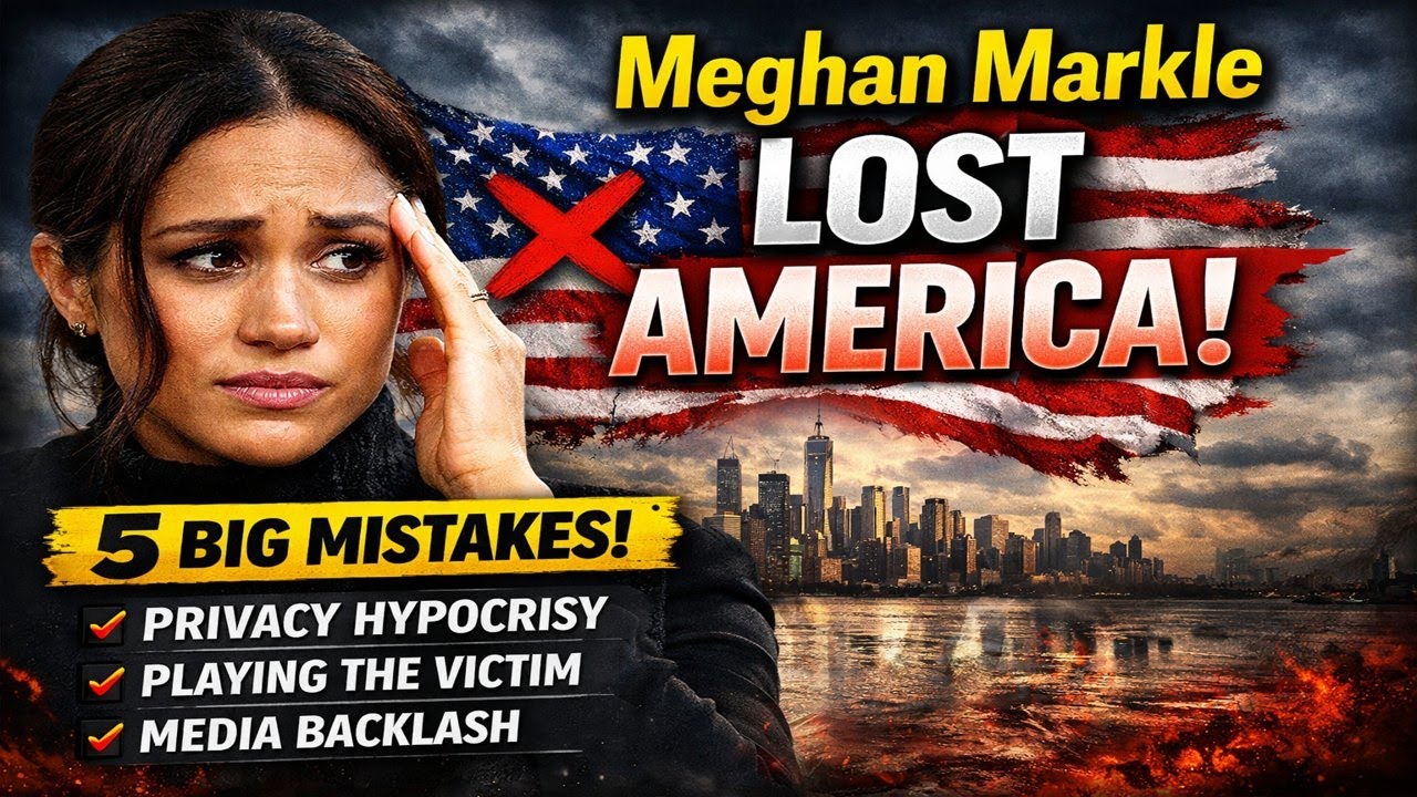 Meghan Markle Lost America: The 5 Mistakes That Destroyed Her Reputation