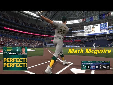 LEGEND Mark Mcgwire マーク・マグワイア MLB The Show 26 - YouTube