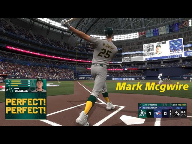 LEGEND Mark Mcgwire マーク・マグワイア MLB The Show 26 - YouTube